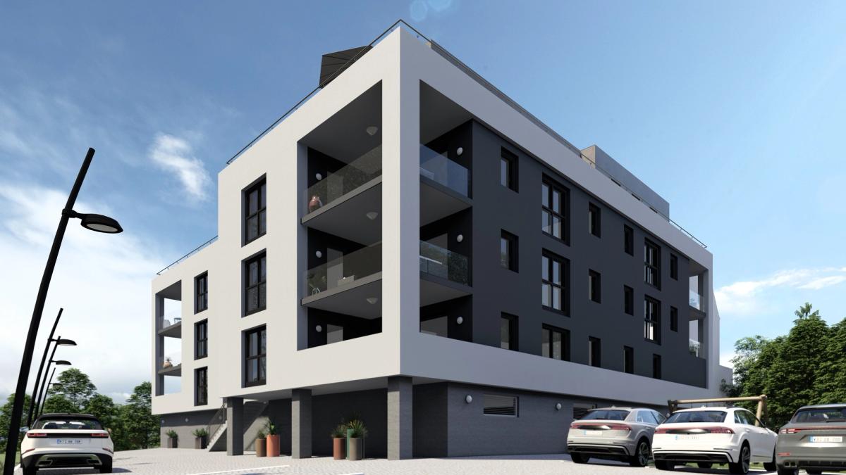 Neubau Gaildorf, Straßenansicht Bahnhofstraße
