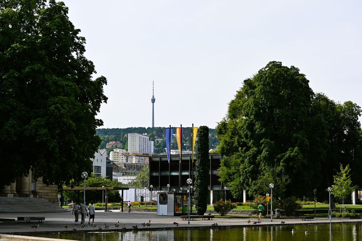 Der Stuttgarter Fernsehturm in Degerloch