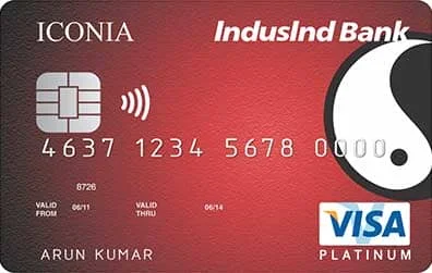 IndusInd Iconia Visa Credit Card