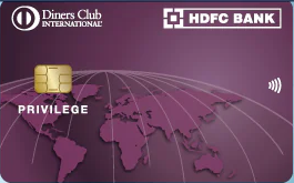 HDFC Bank Diners Club Privilege Credit Card