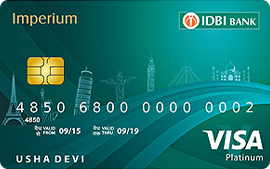 IDBI Bank Imperium Platinum Credit Card