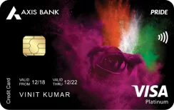 Axis Bank Pride Platinum Credit Card