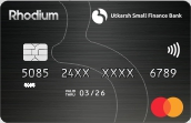 Utkarsh Rhodium Credit Card