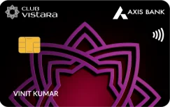Axis Bank Vistara Credit Card