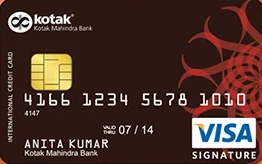 Kotak Corporate Wealth Signature Credit Card