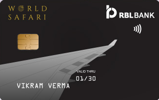 RBL Bank World Safari Lite Credit Card