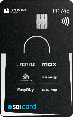 Landmark Rewards SBI Card PRIME