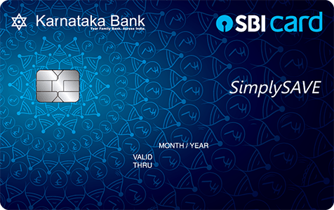 Karnataka Bank SimplySAVE SBI Card