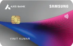 Samsung Axis Bank Signature Credit Card