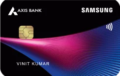 Samsung Axis Bank Infinite Credit Card