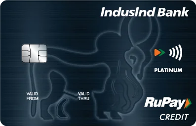 IndusInd Platinum RuPay Credit Card