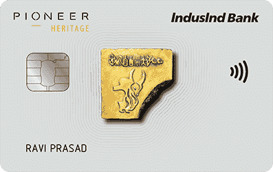 IndusInd Pioneer Heritage Credit Card