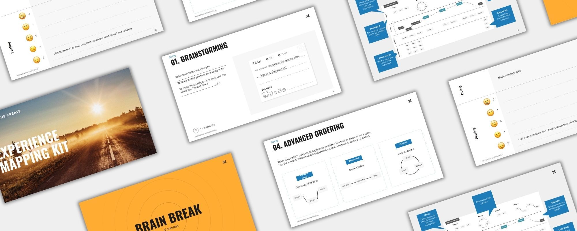 Experience Mapping Kit Deck