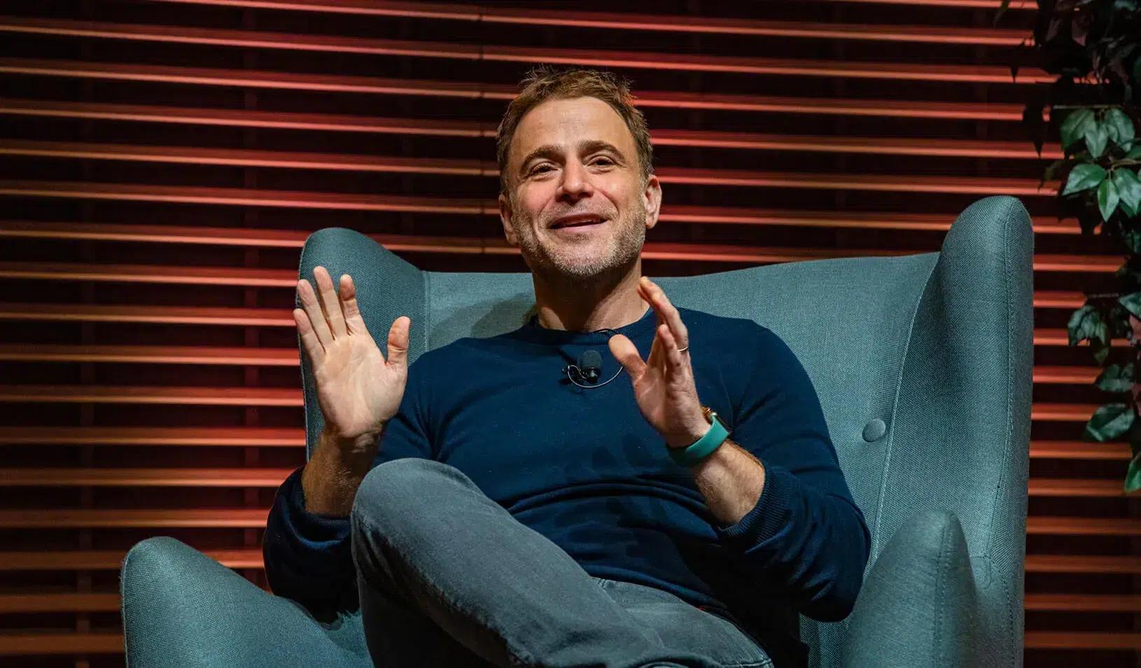 Stewart Butterfield redefines collaboration (Photo credit: Stacy Geiken | Stanford Business)