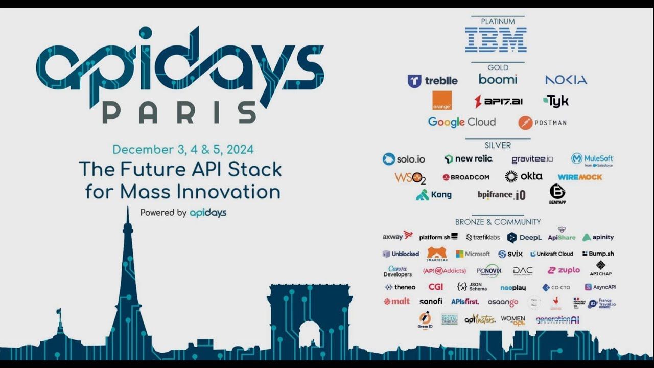 apidays promotional flyer