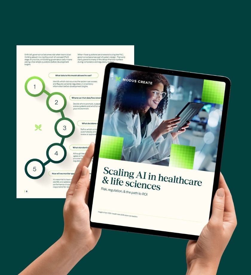 Healthcare Life Sciences AI report