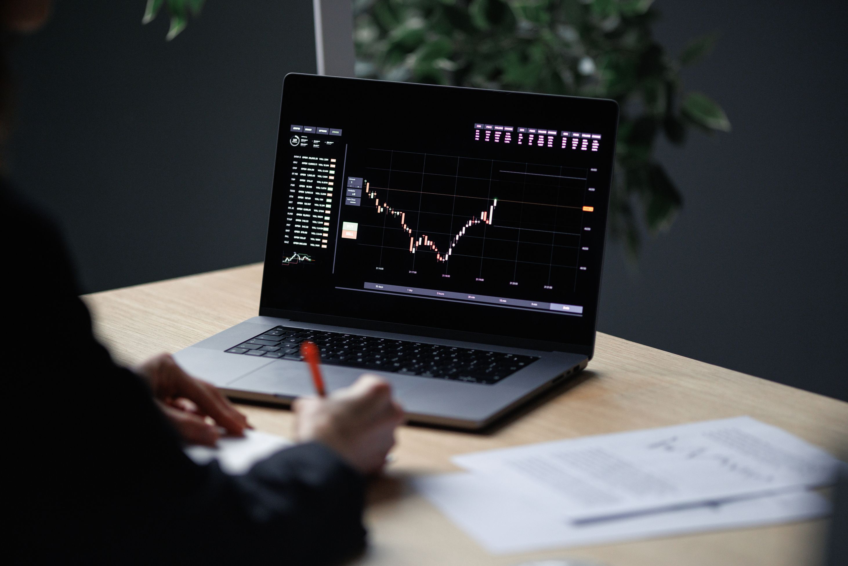 People collaborating in an office