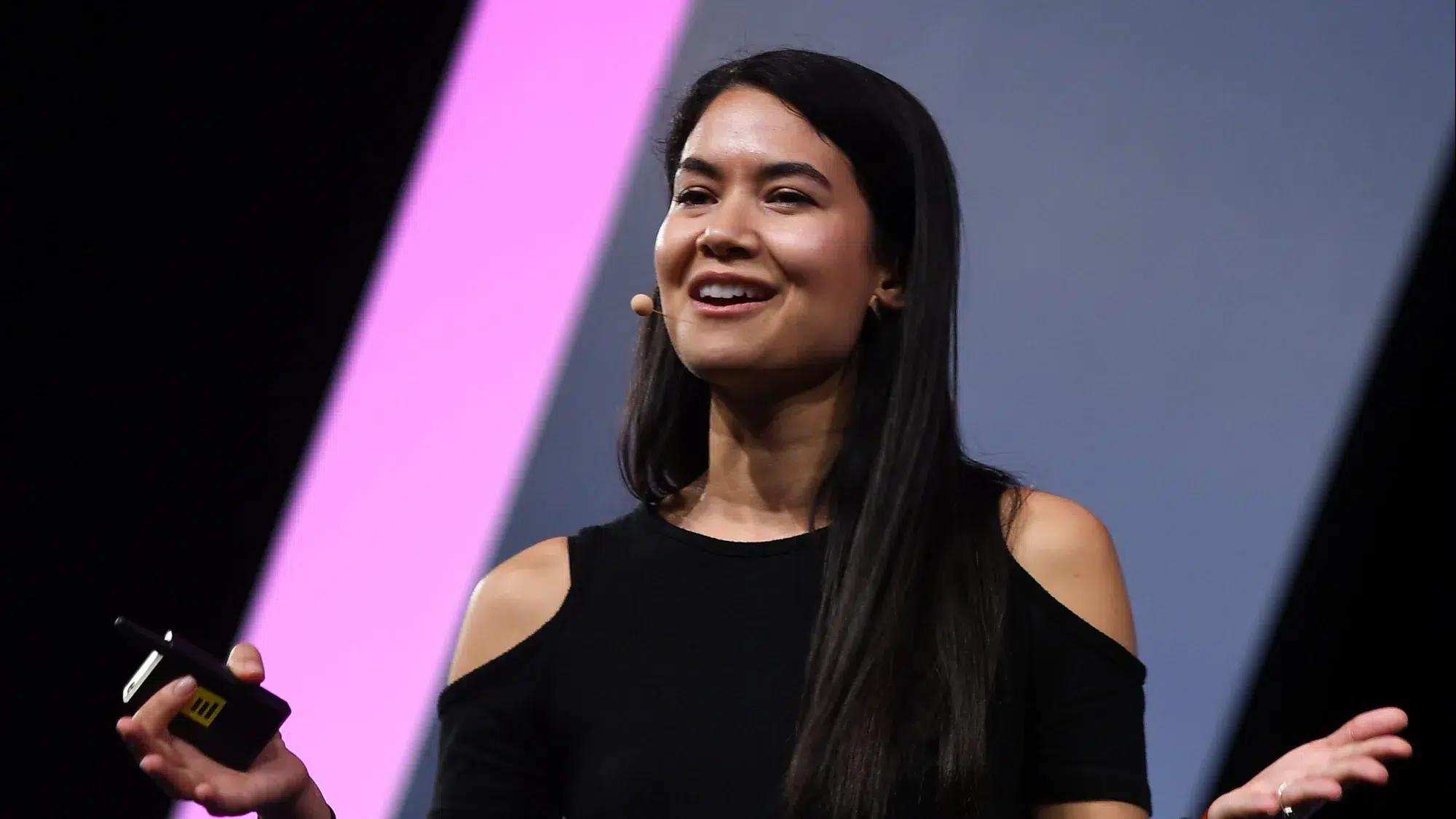 Melanie Perkins innovates with Magic Studio (Photo credit: Eóin Noonan | Getty)