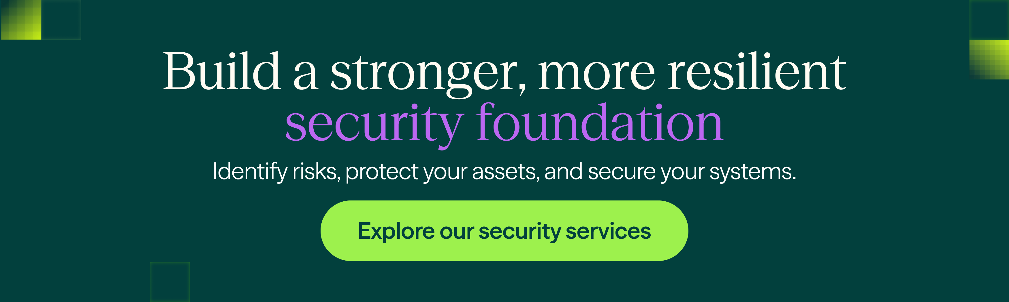 Explore our Security Services