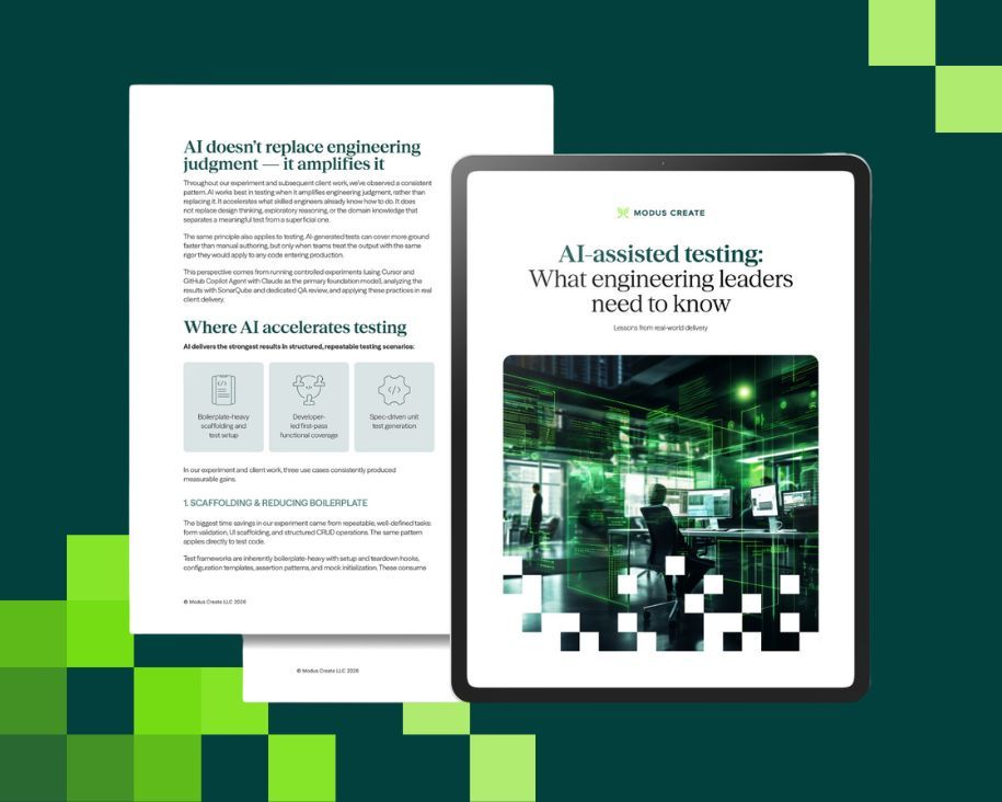modus create AI research report 
