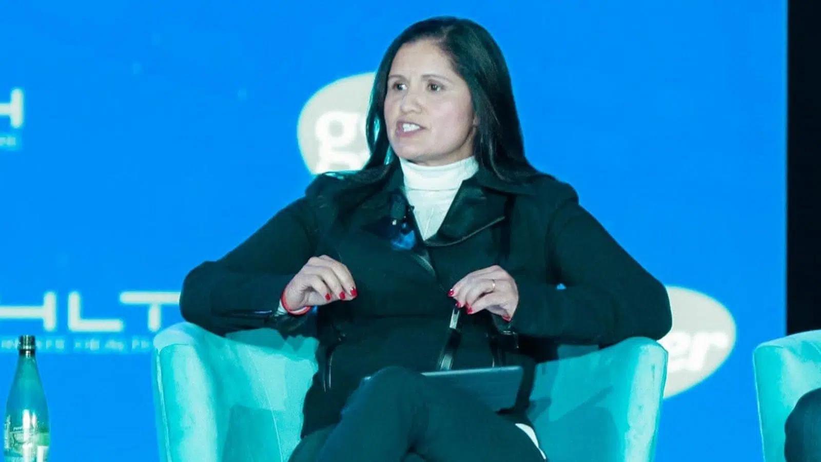 Lidia Fonseca leads the charge in revolutionizing patient care (Photo credit: HLTH)