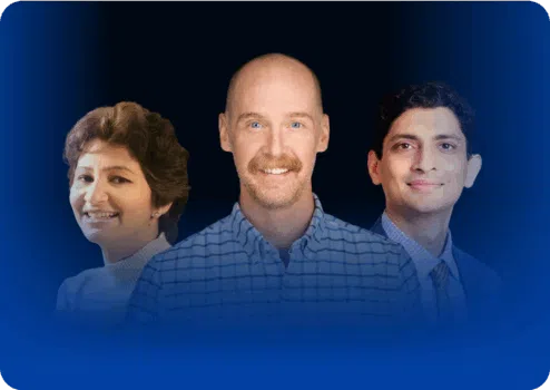 Dr. Nimita Limaye, Greg Sterndale, Abid Rahman