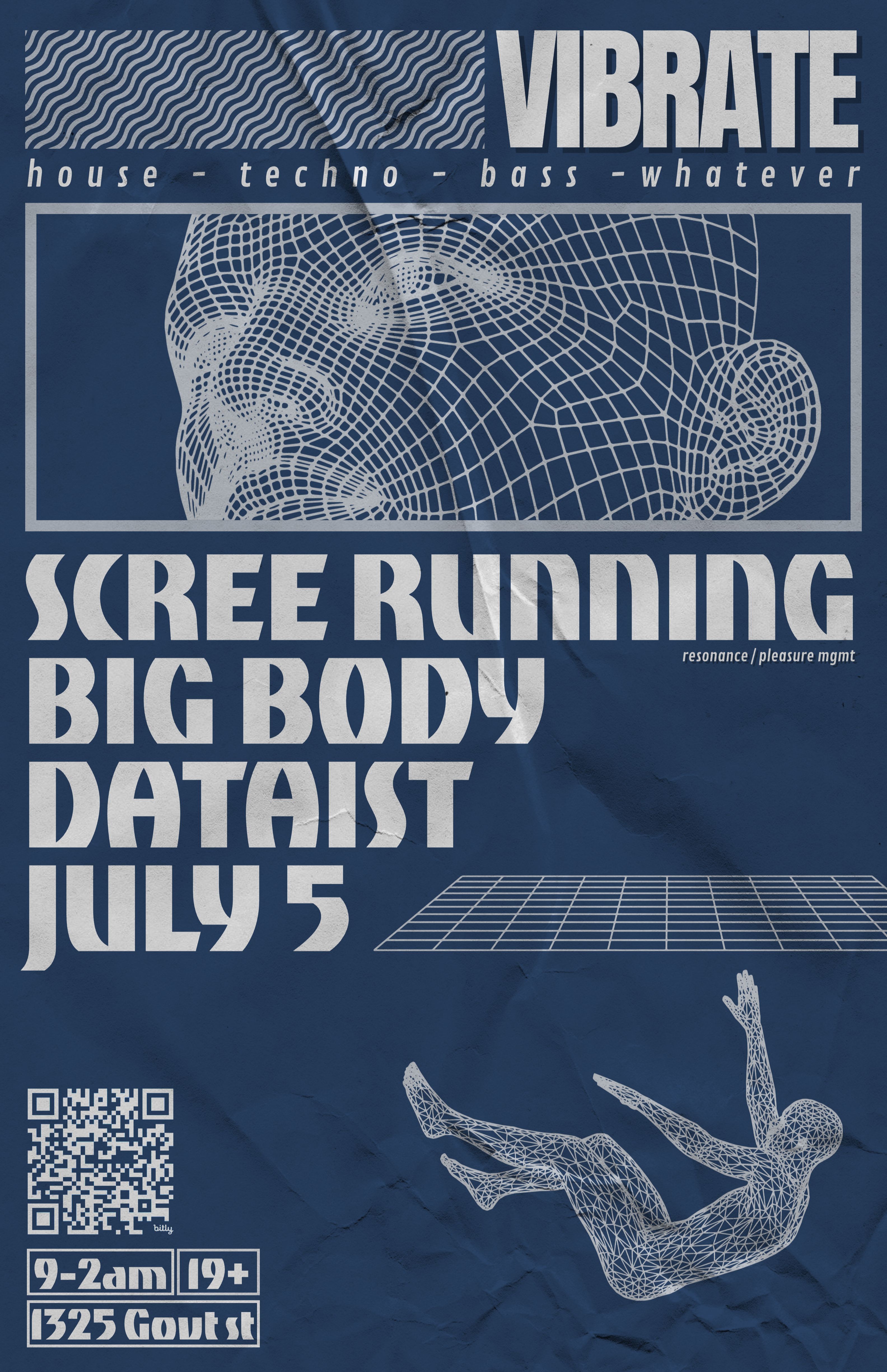Vibrate July 5 - Print Poster