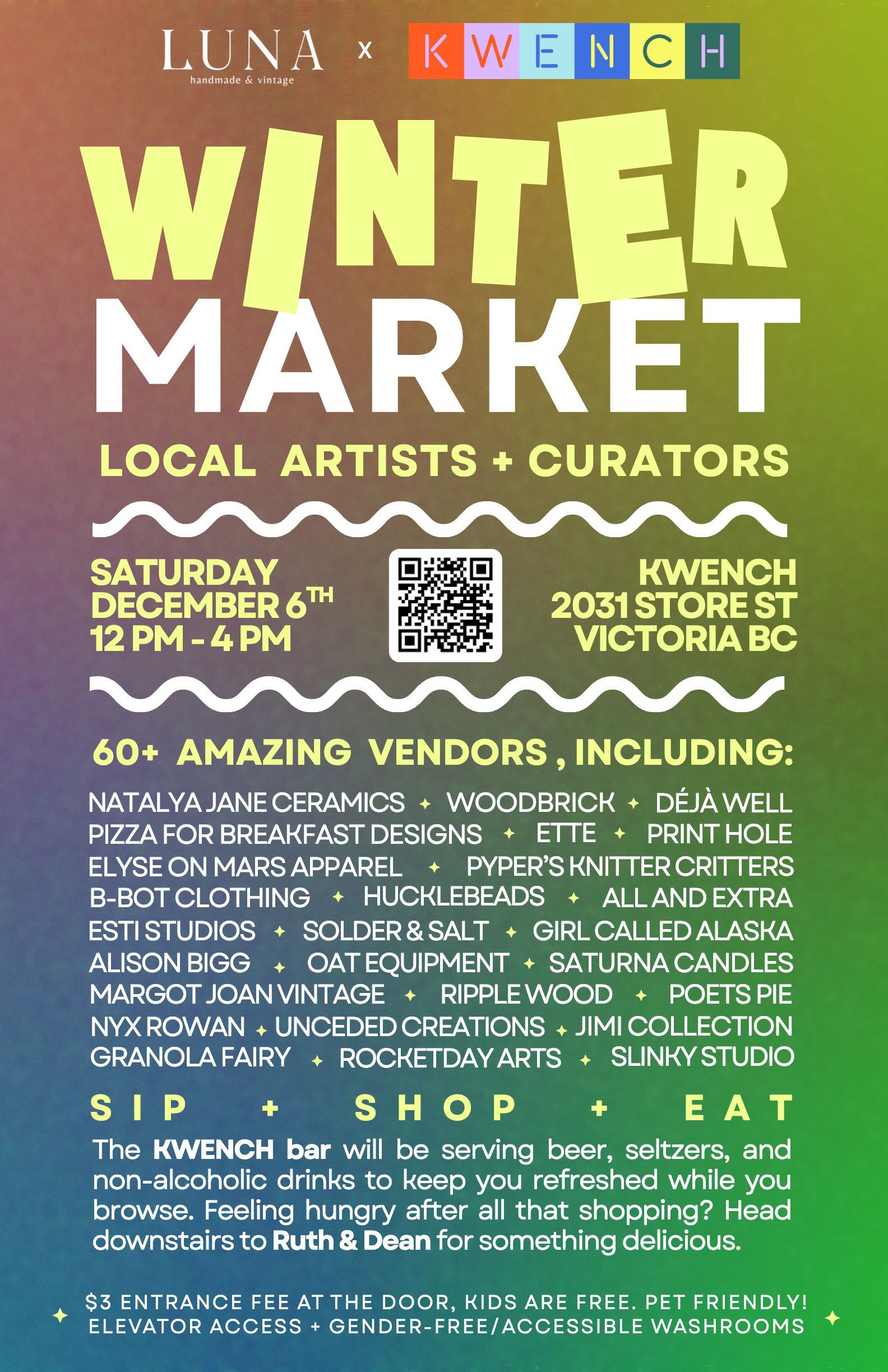 WINTER MARKET Poster (11 x 17 in)