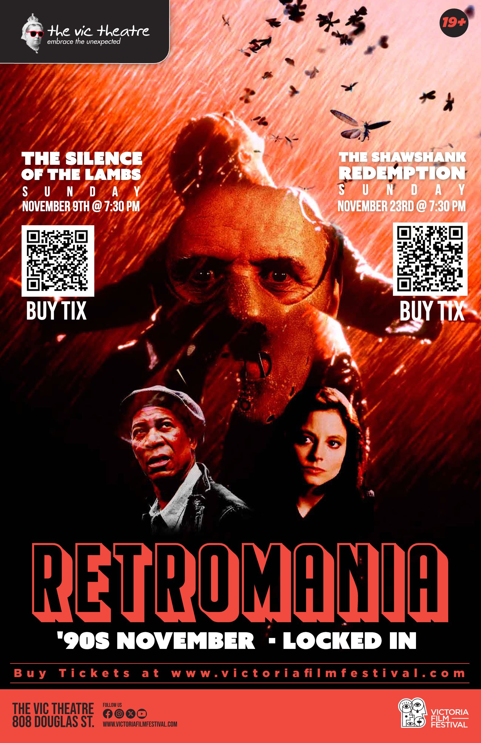 Retromania 90s November Vic Posters