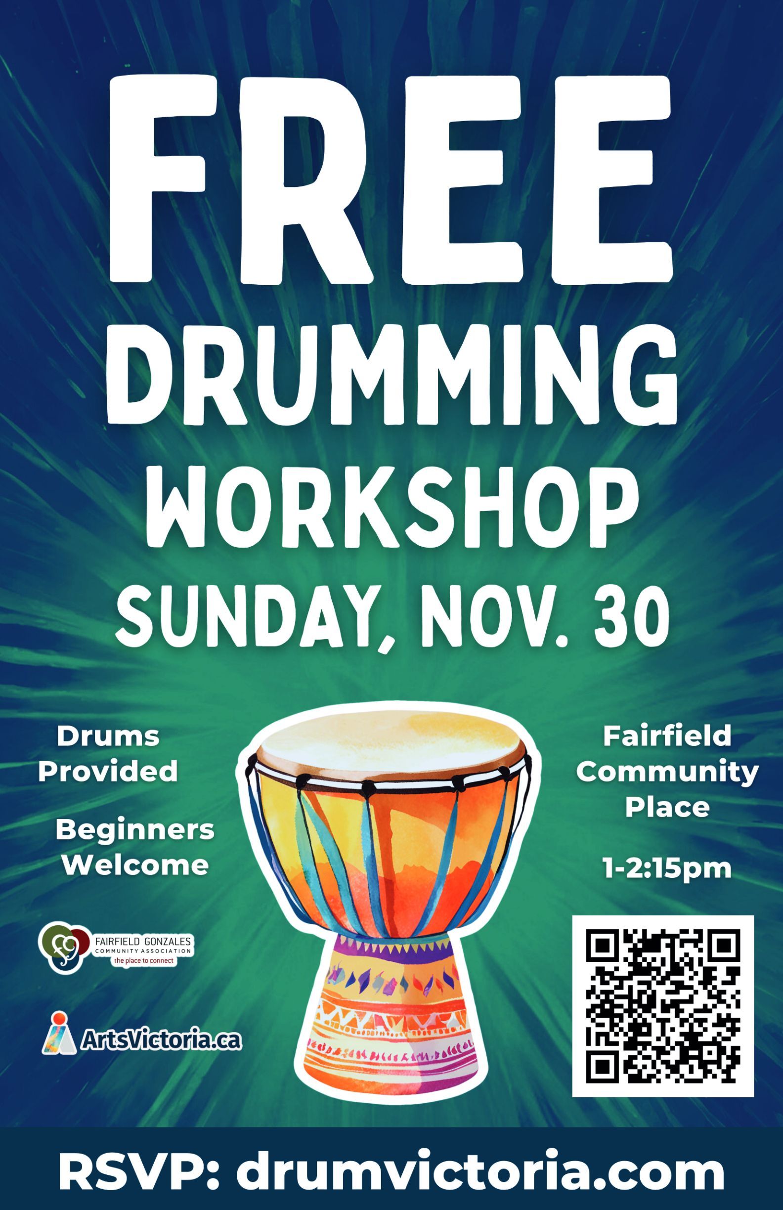 Free WOrkshop 30NOV25 Vic Posters