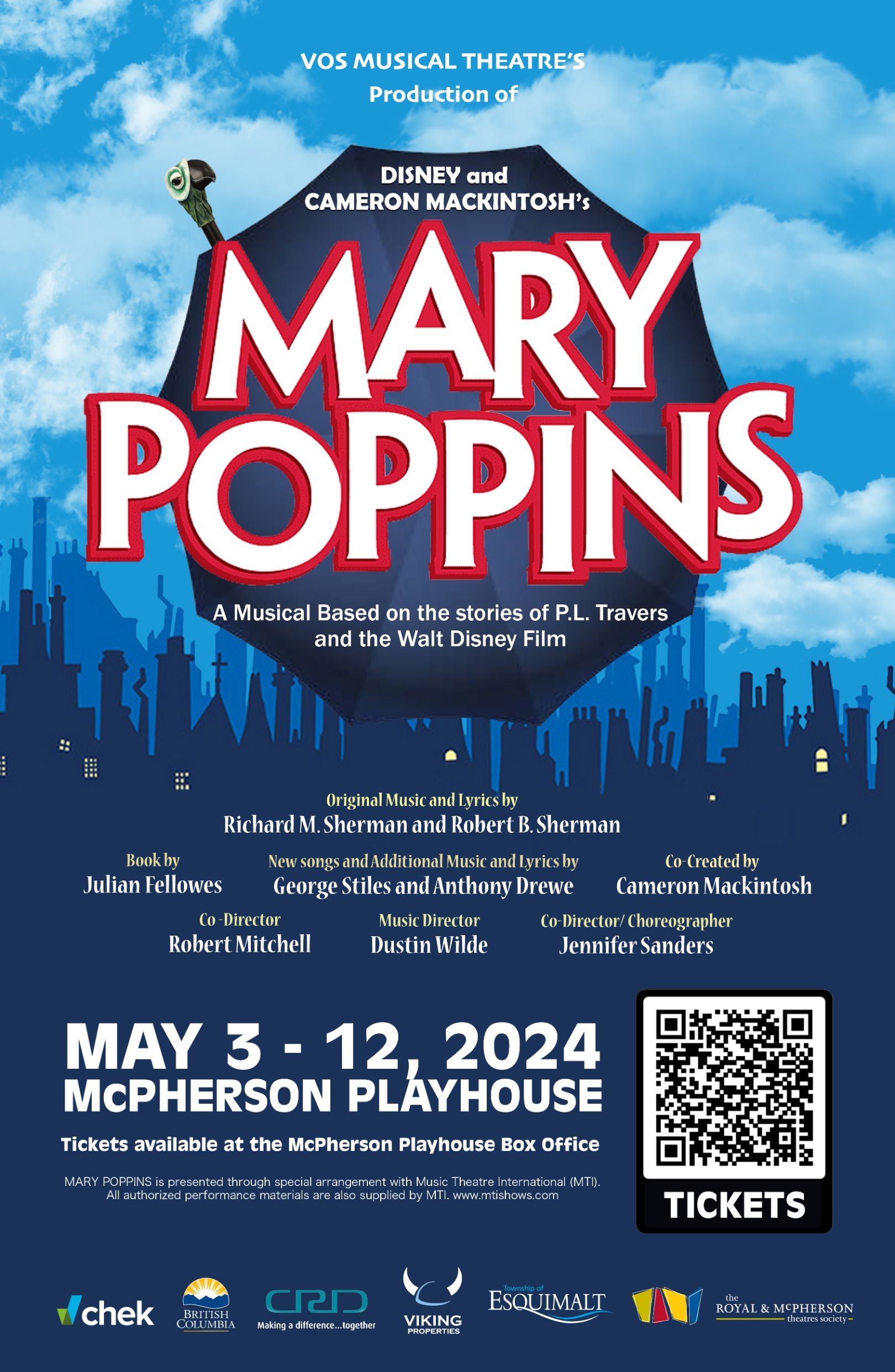 Mary Poppins Poster - QR 