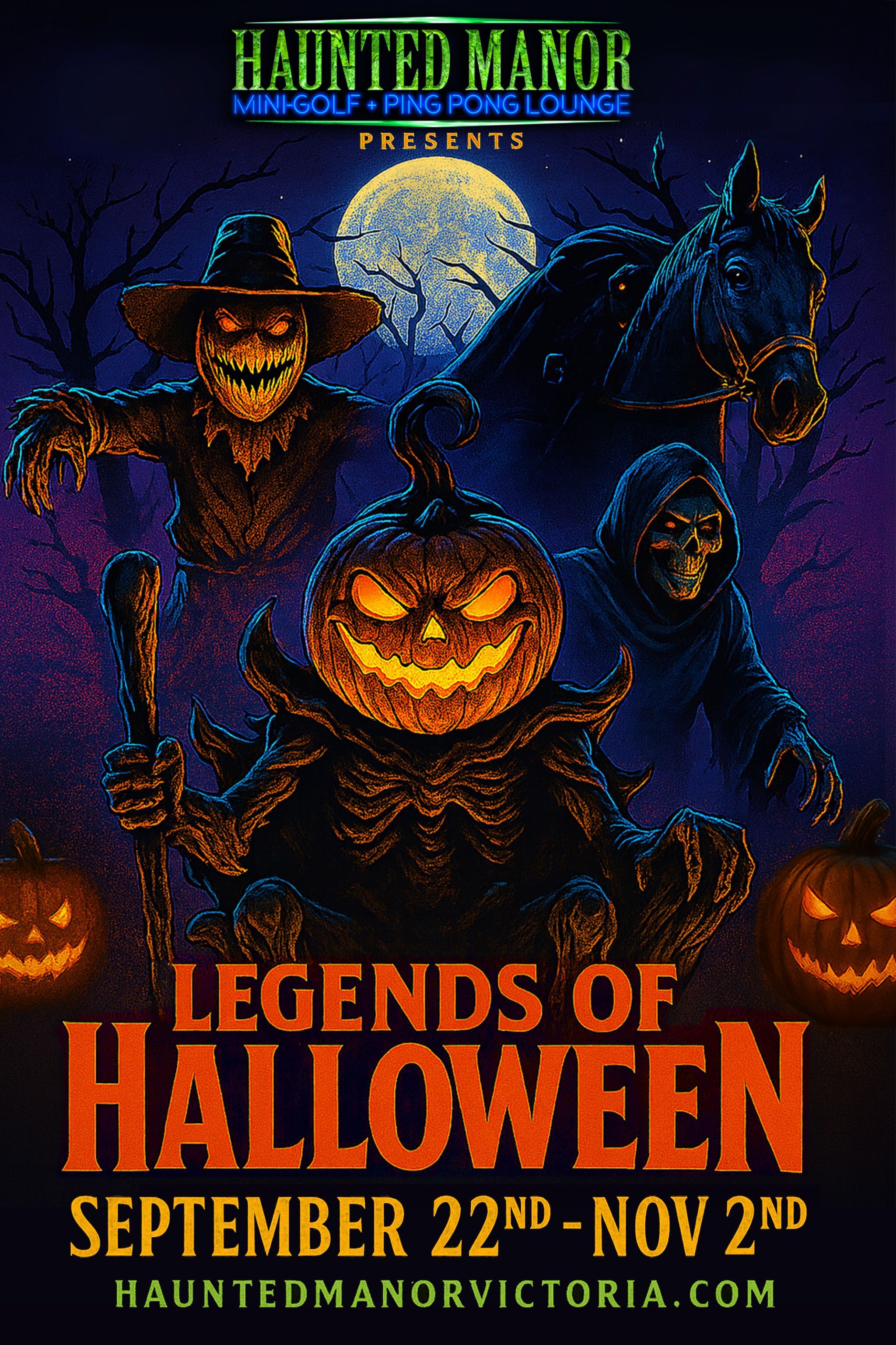 Legends of Halloween Poster small