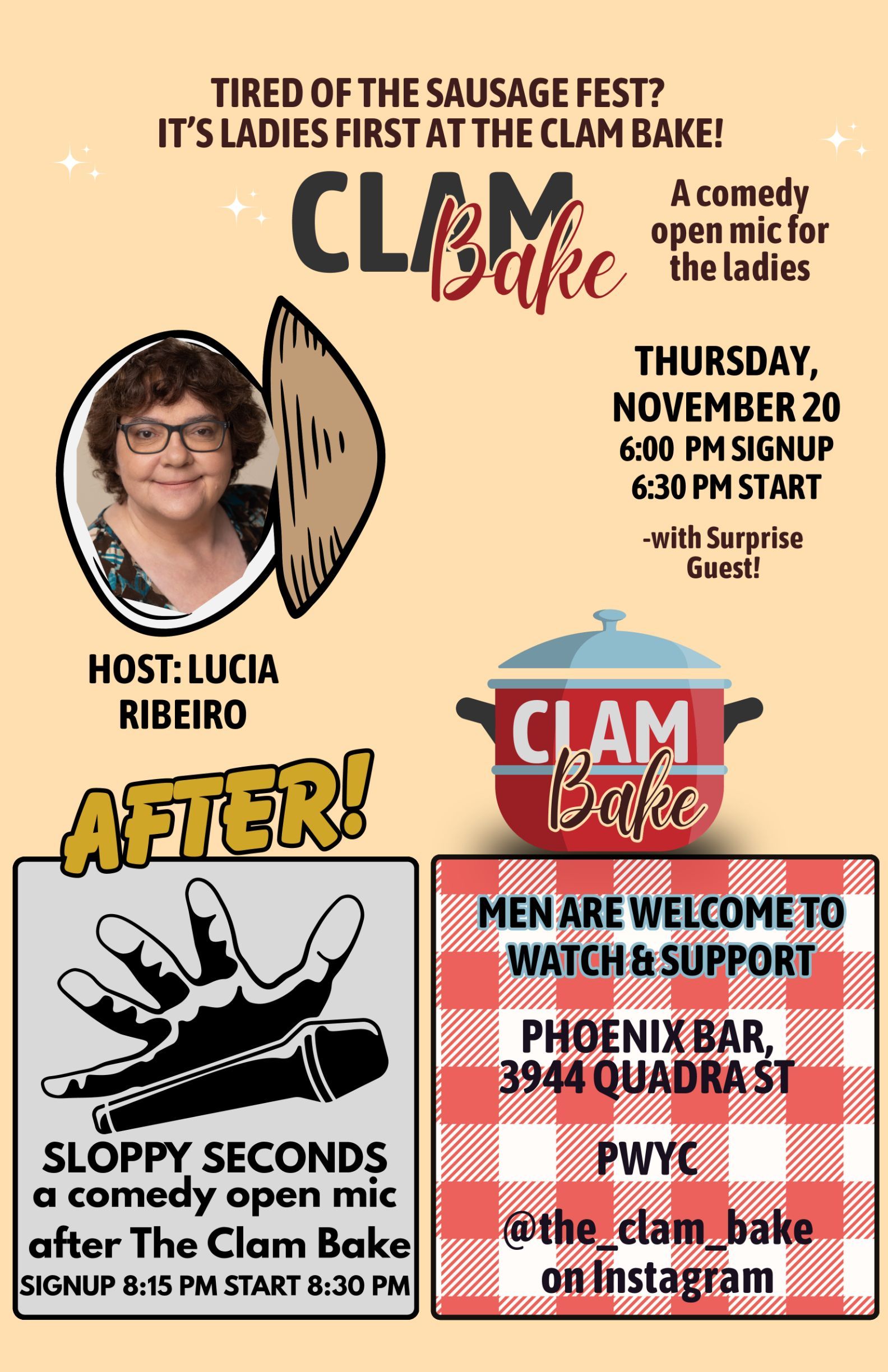 TCB Nov 20 Surprise Guest (11 x 17 in)