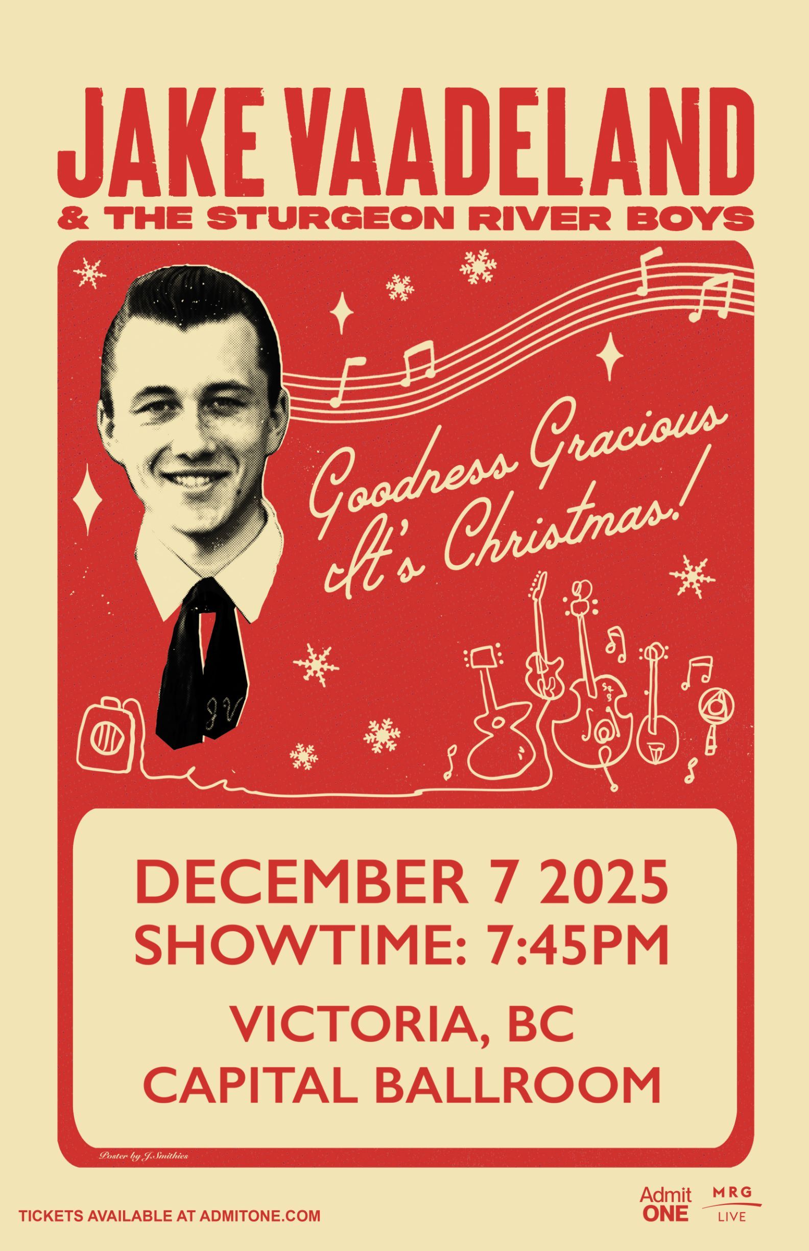 Jake Vaadeland & The Sturgeon River Boys_11x17