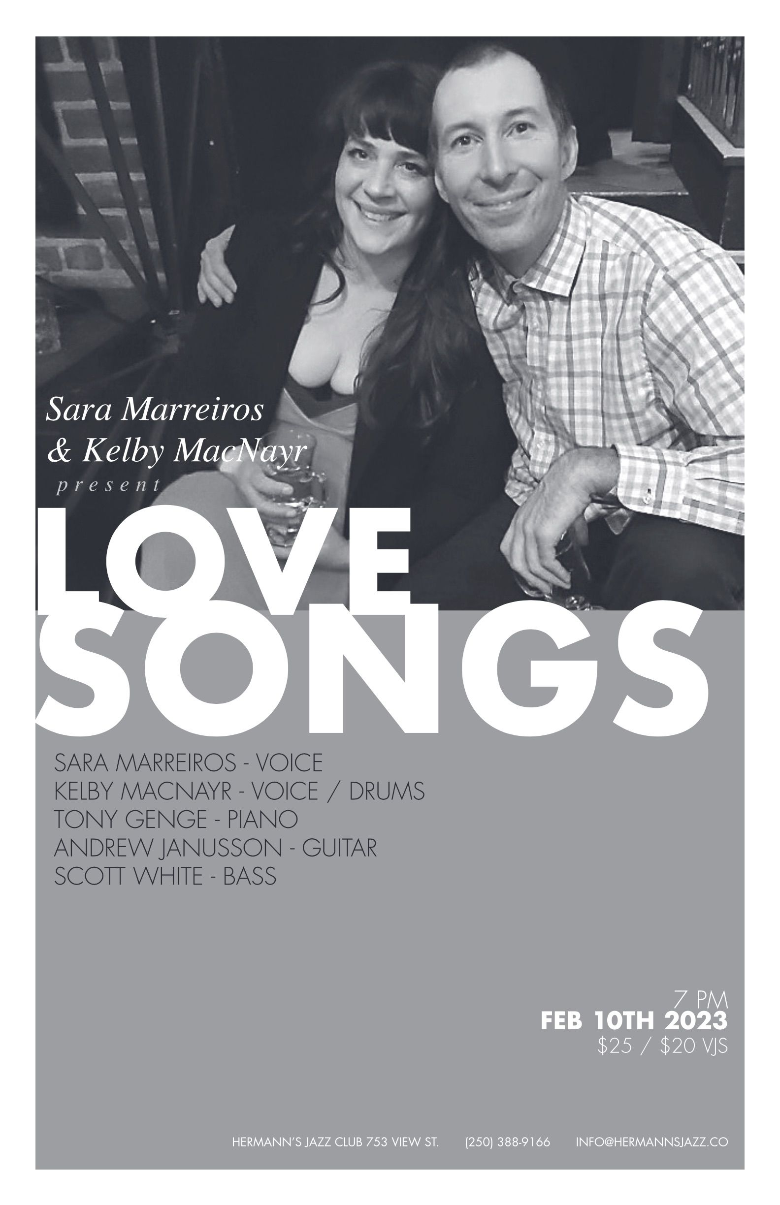 Love Songs Marreiros - KMac Feb 10 2023