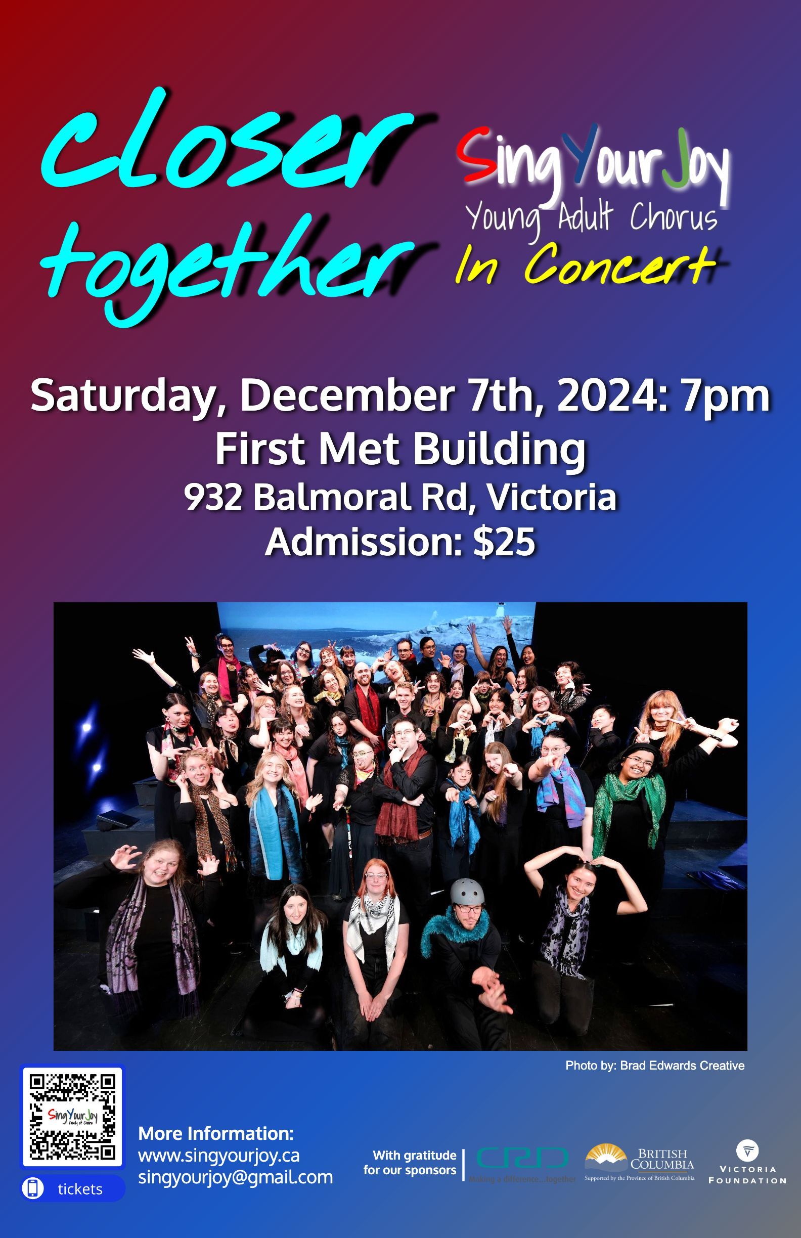 Closer Together - SingYourJoy in Concert Dec 2024 POSTER 11x17 (1)