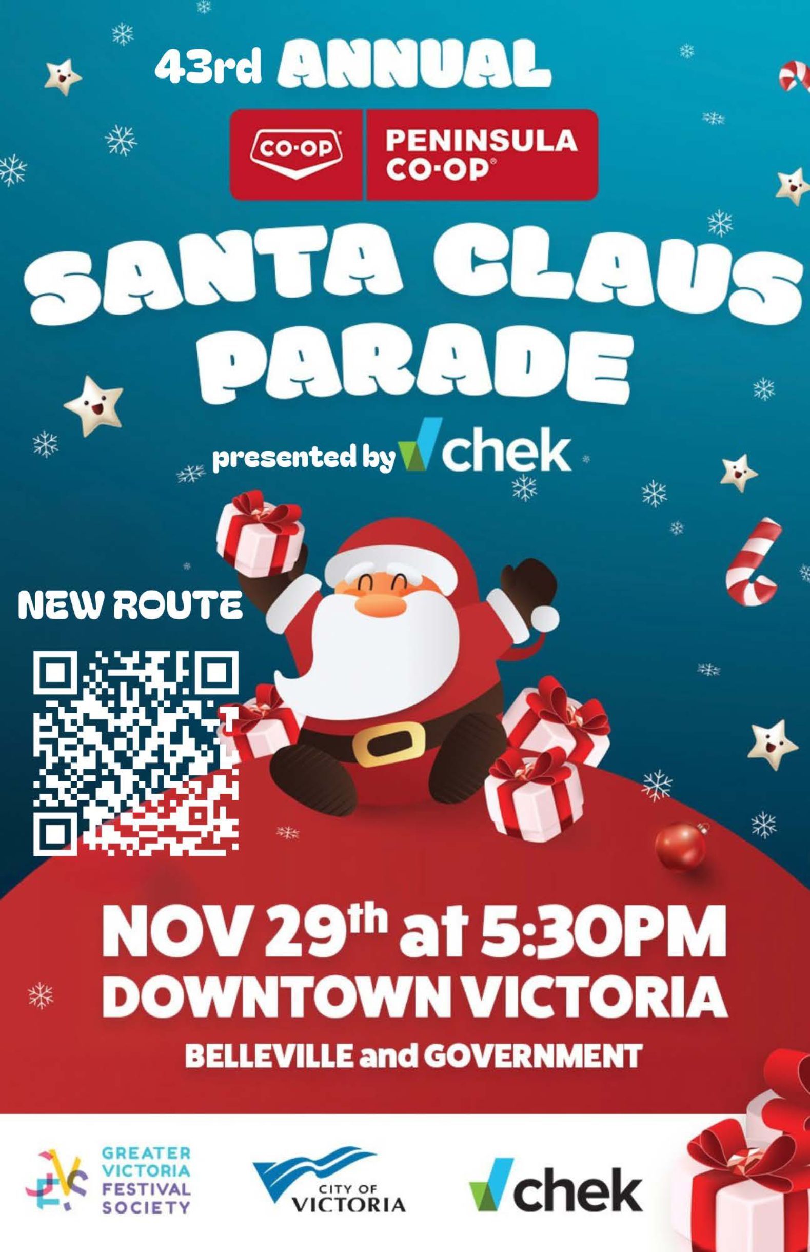 SANTA Parade (11 x 17 in)