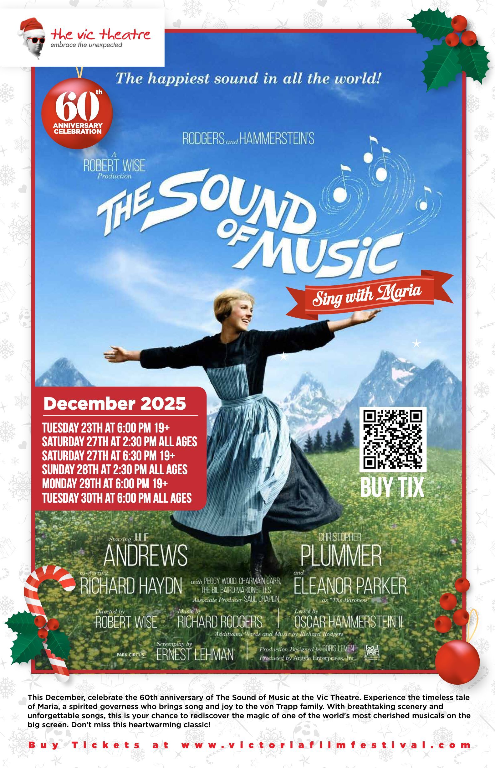 The Sound Of Music 2025 Vic Poster