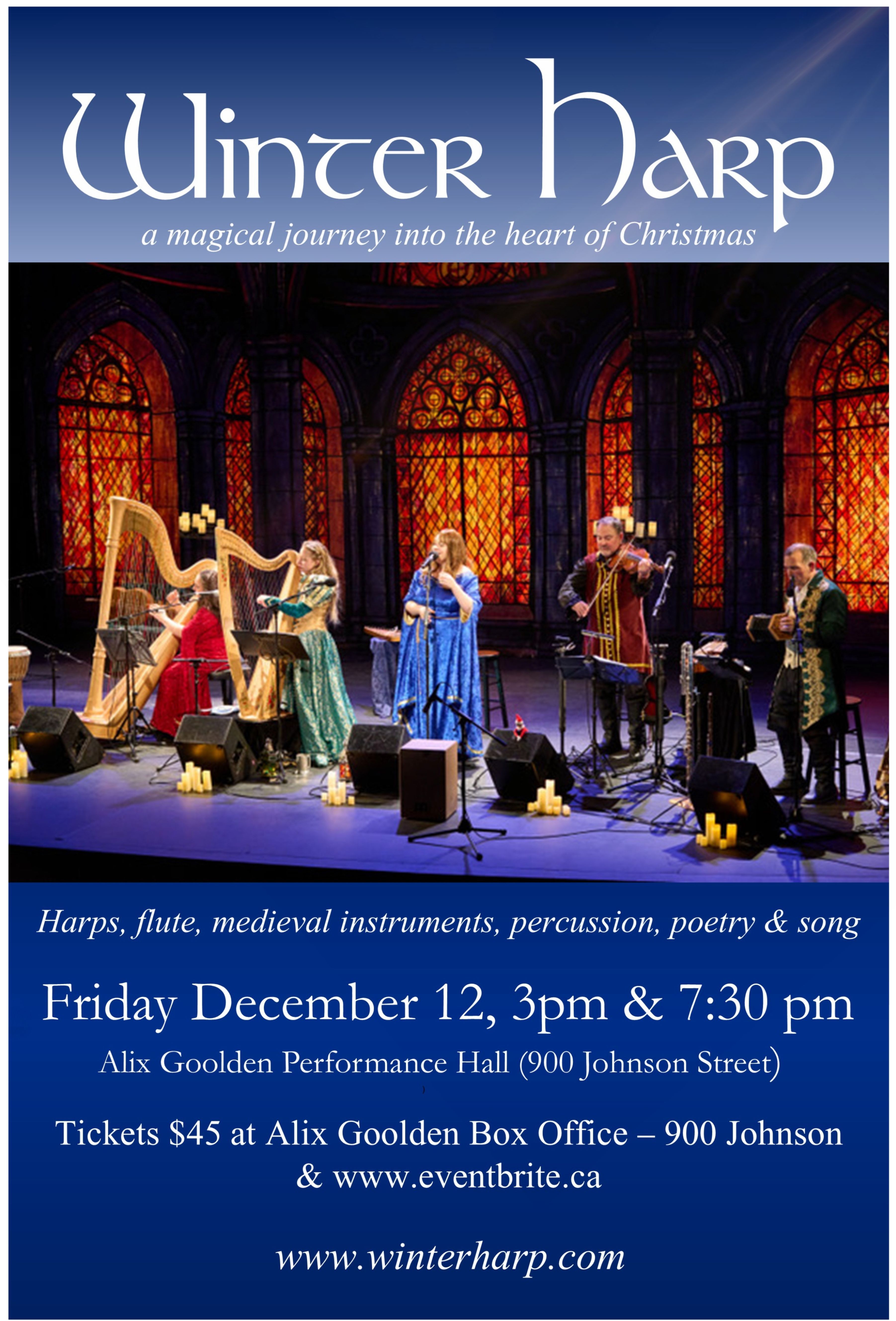 Winter Harp Victoria Poster 2025