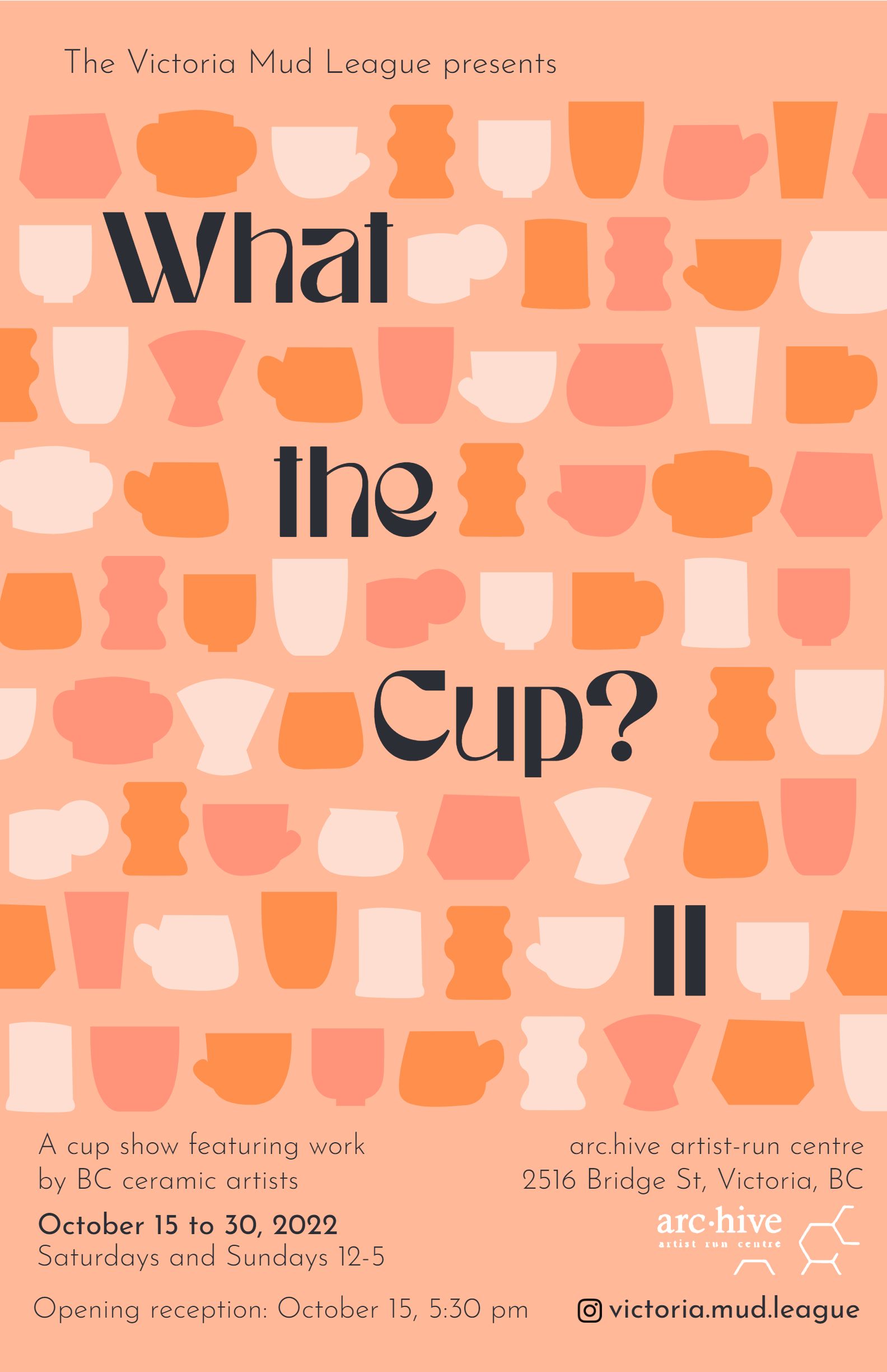 What the cup 2- 11X17 poster-print