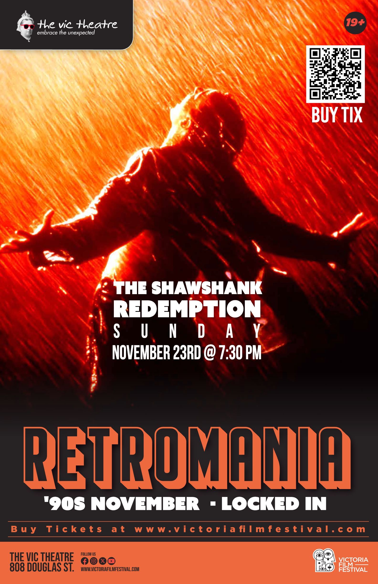 Retromania 90s November Vic Poster 2