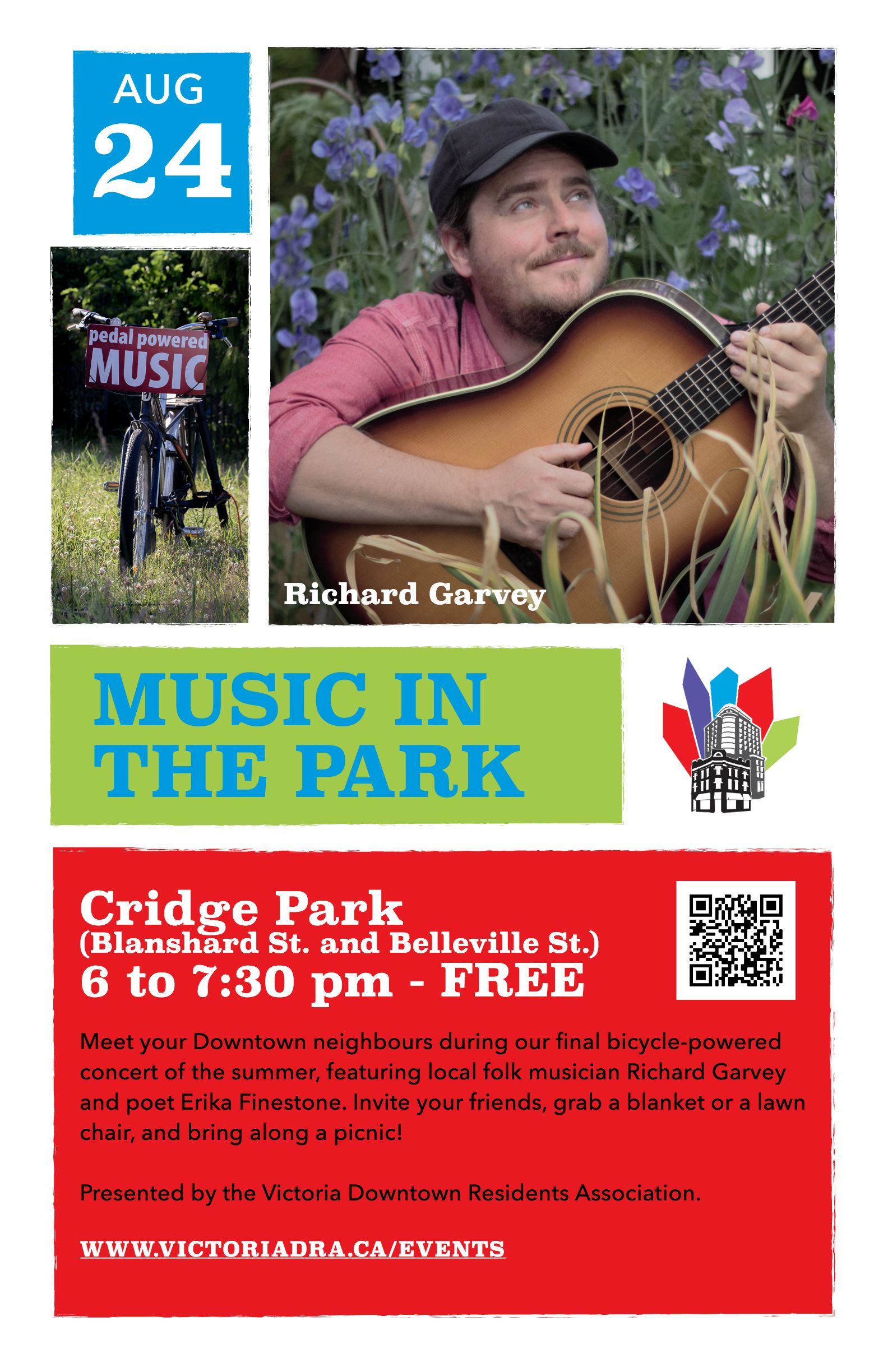 Music in the Park Poster