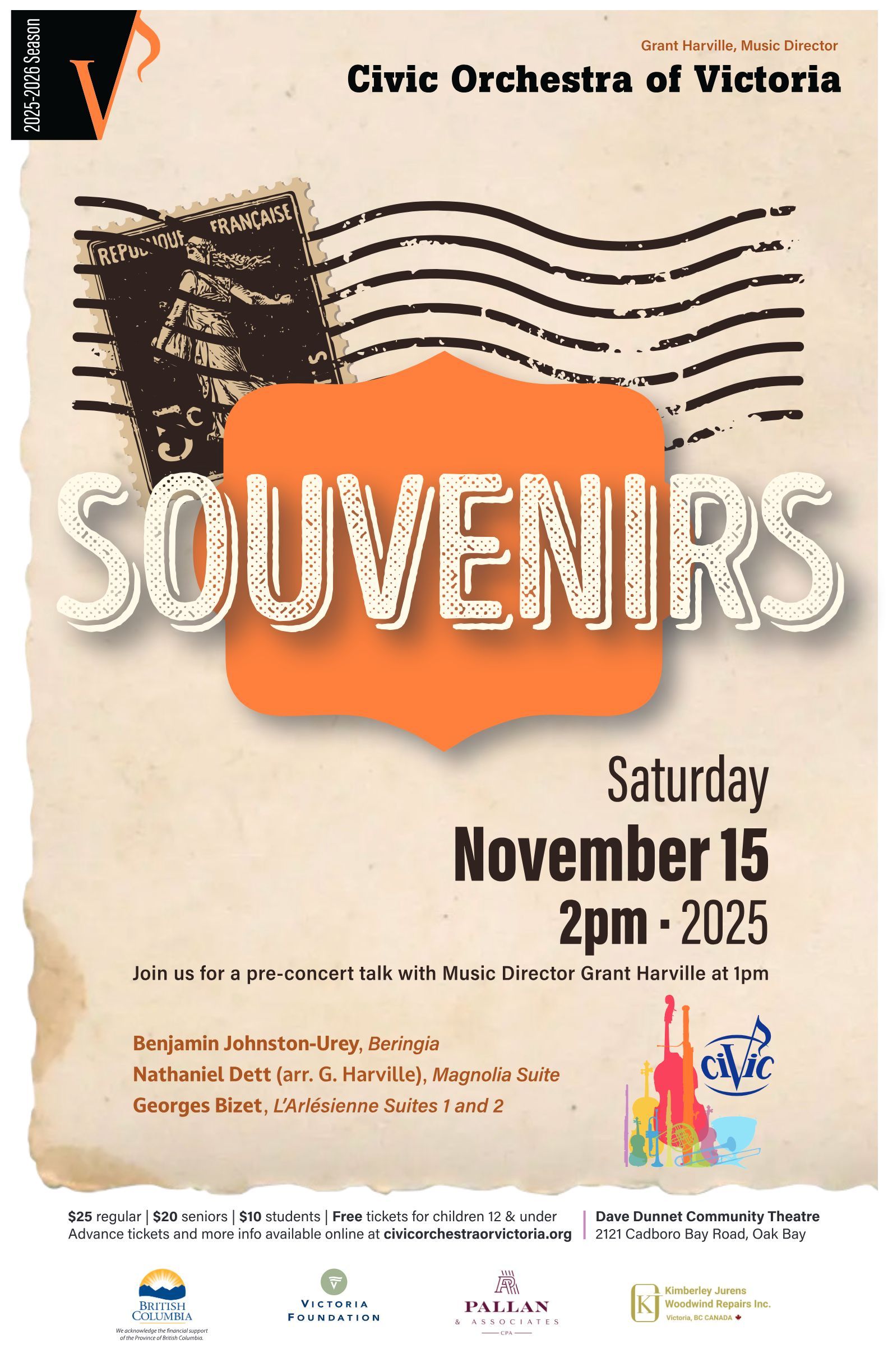 Civic Orchestra November 15 Concert