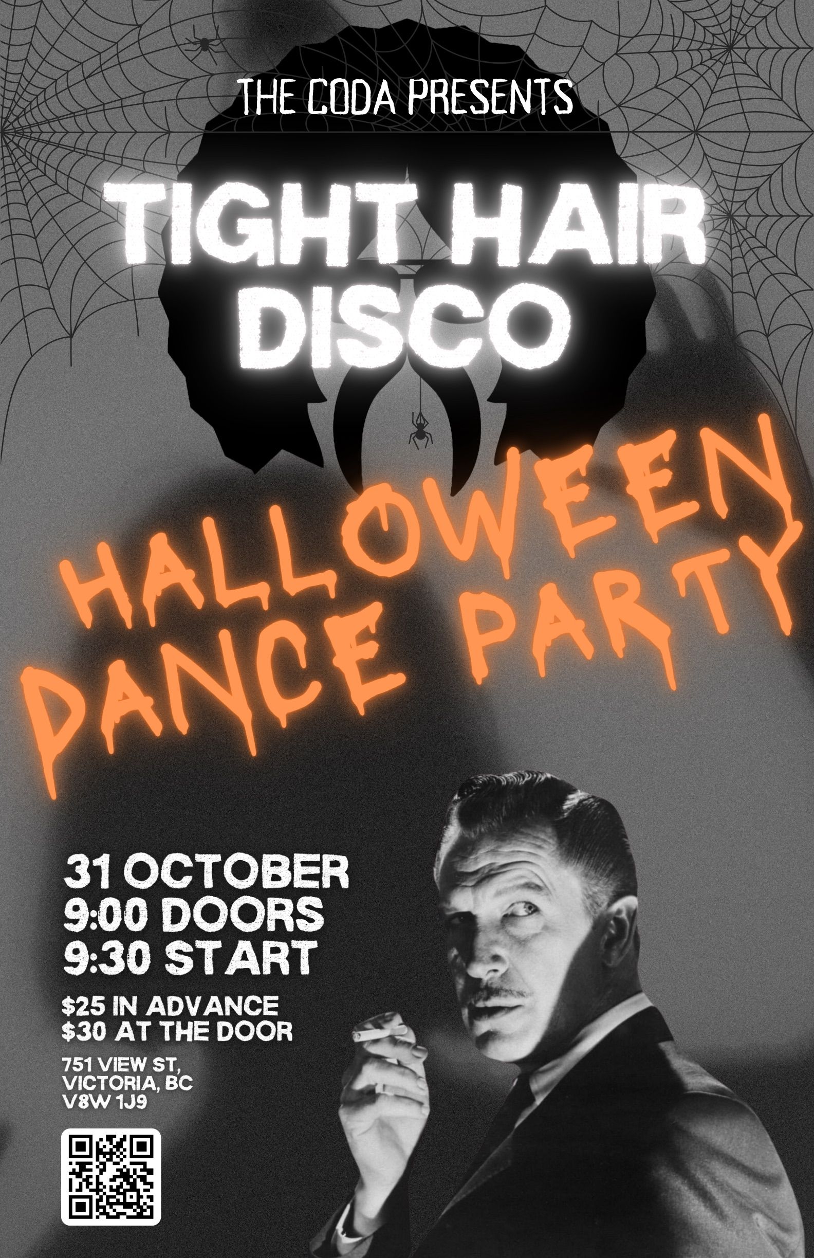 Tight Hair Halloween 2025 Poster (Printing Format)