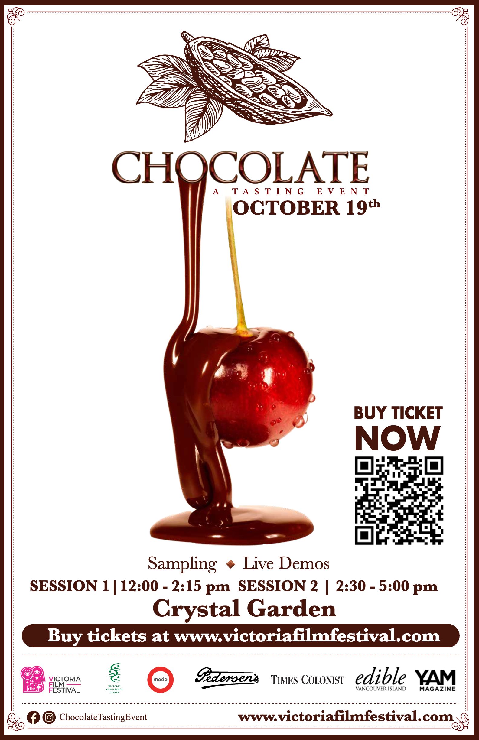 Chocolate Event Poster 2025 Vic Poster Sales