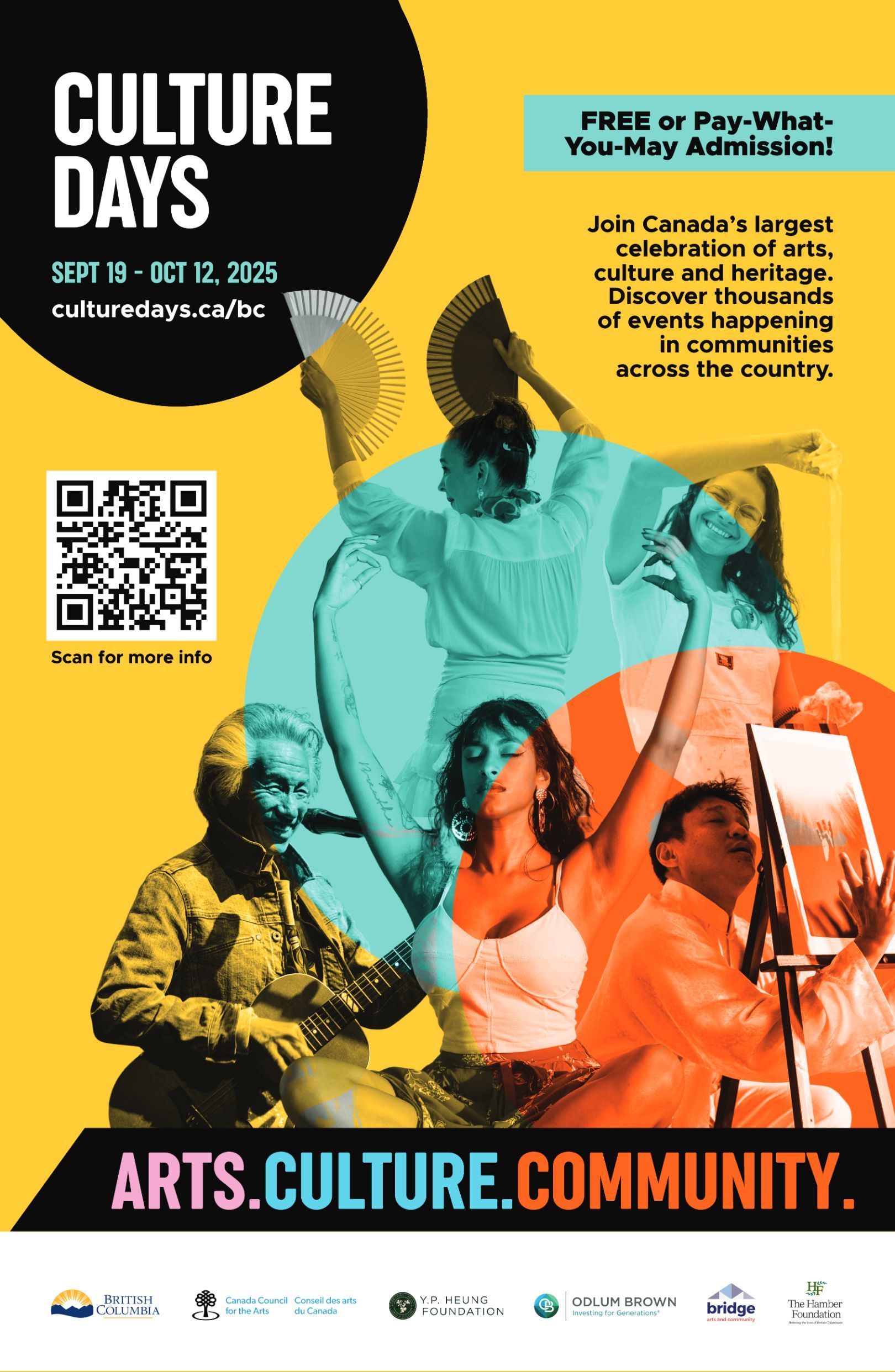 Culture Days Victoria Poster_Tabloid