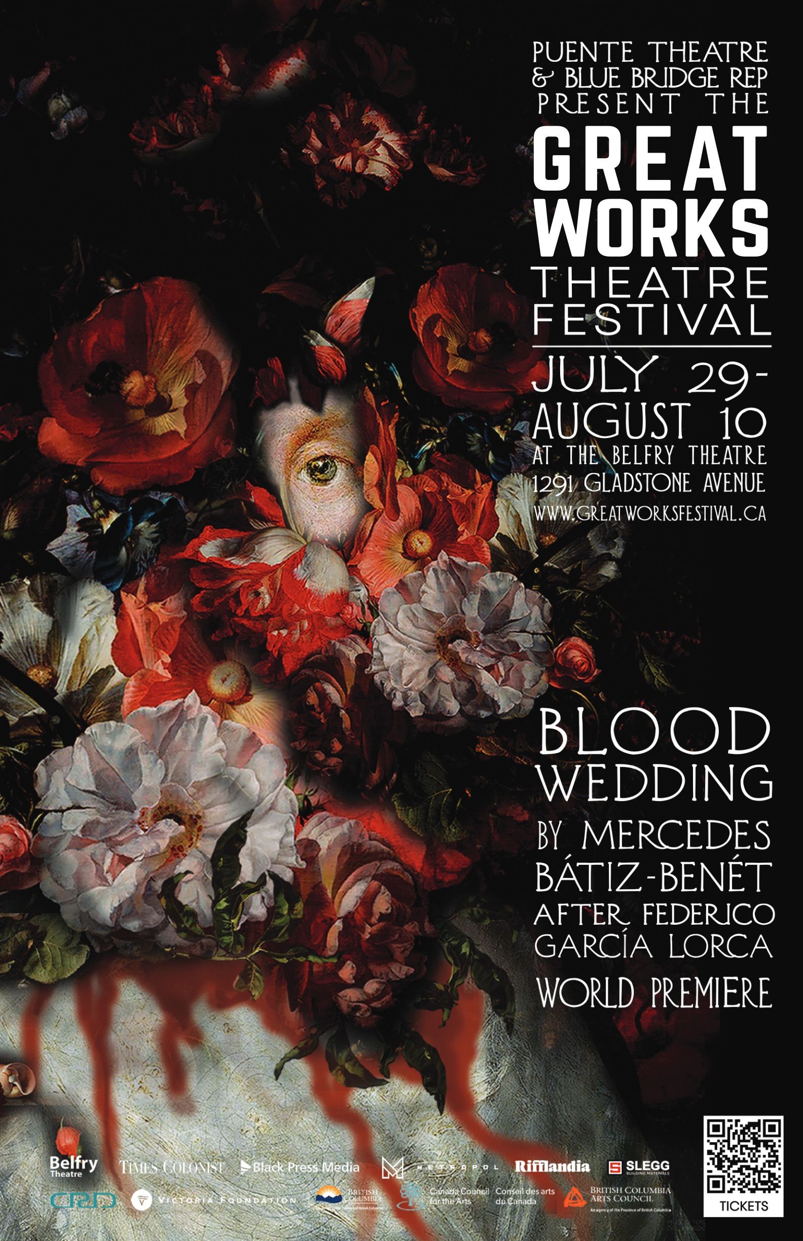 Great Works poster 2025 Blood Wedding