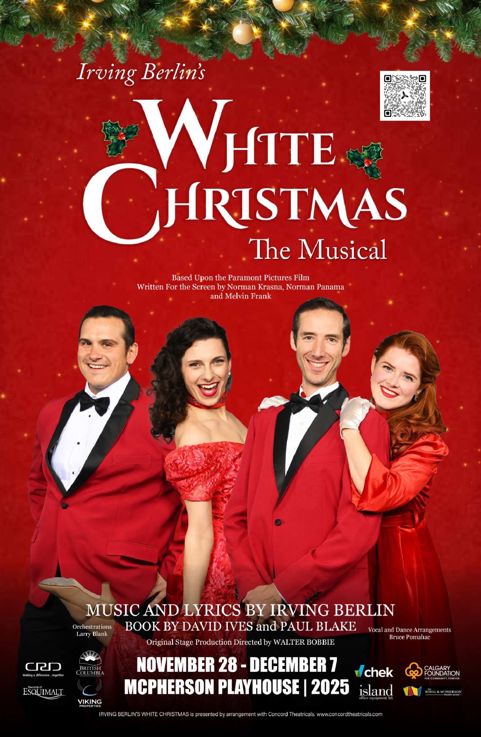 White Christmas Poster
