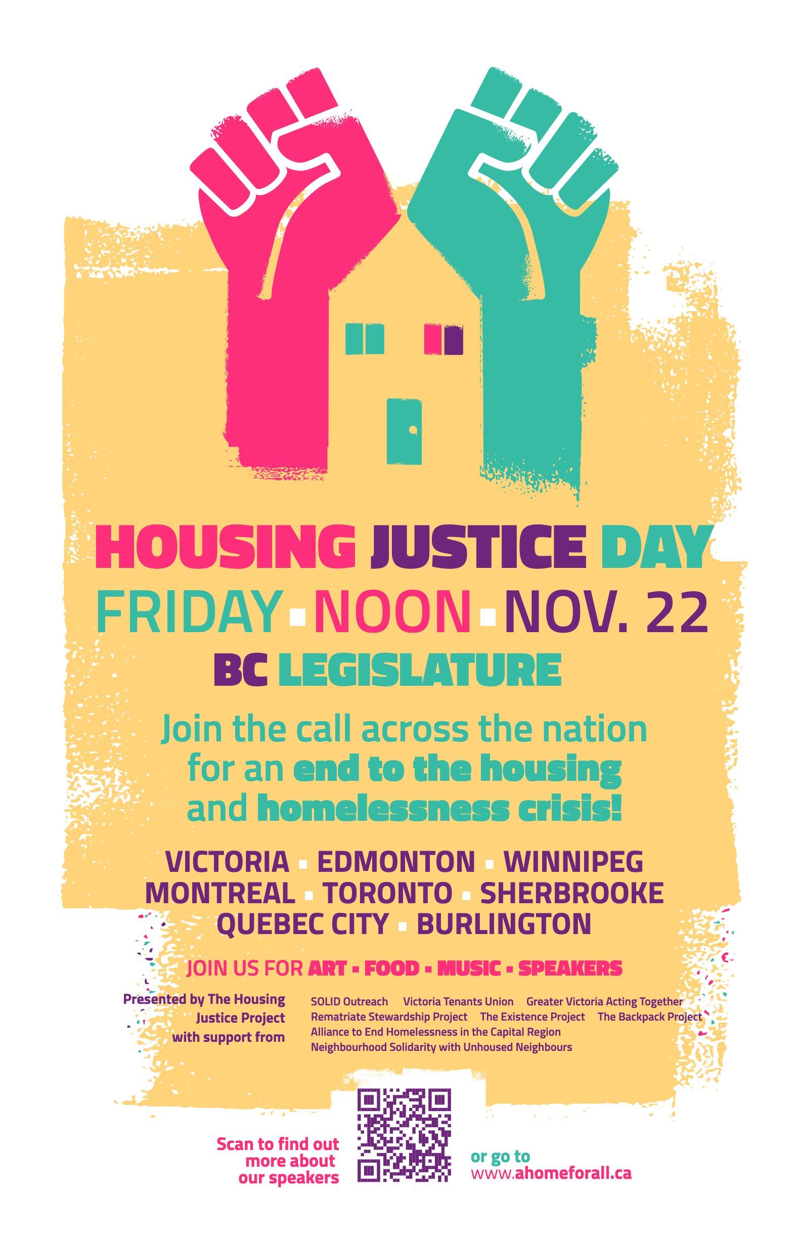 Housing Justice Poster 2024