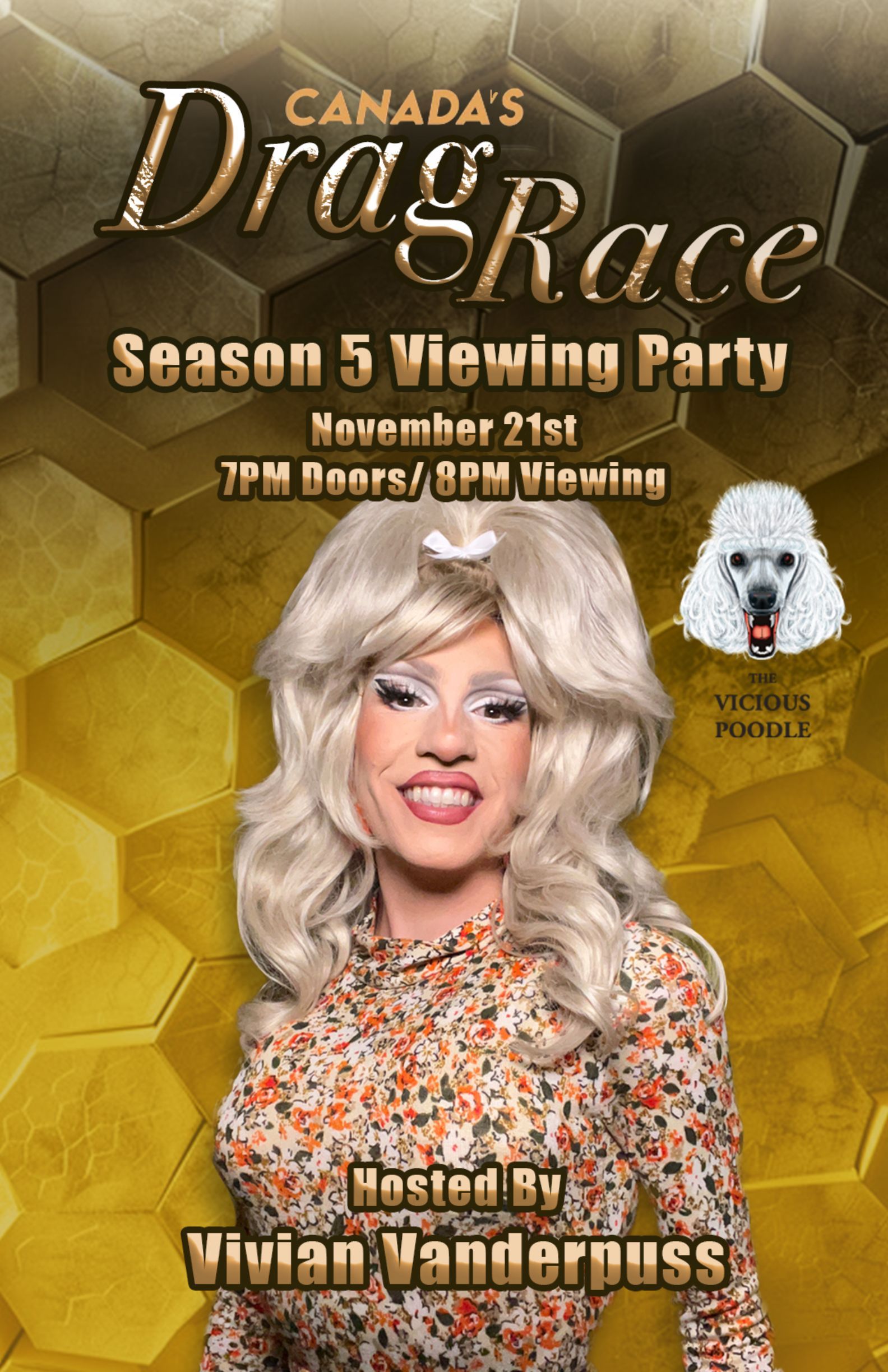 Drag Race Viewing Party 2024 Poster